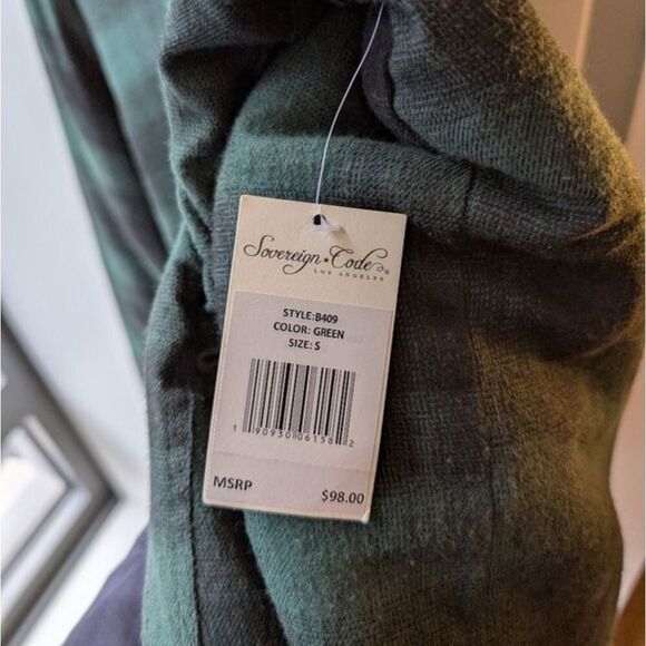 Soverign code Fleece lined collard shirt - Picture 3 of 7